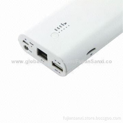 Wi-Fi Media Storage and Power Bank, Sized 69 x 69 x 10mm